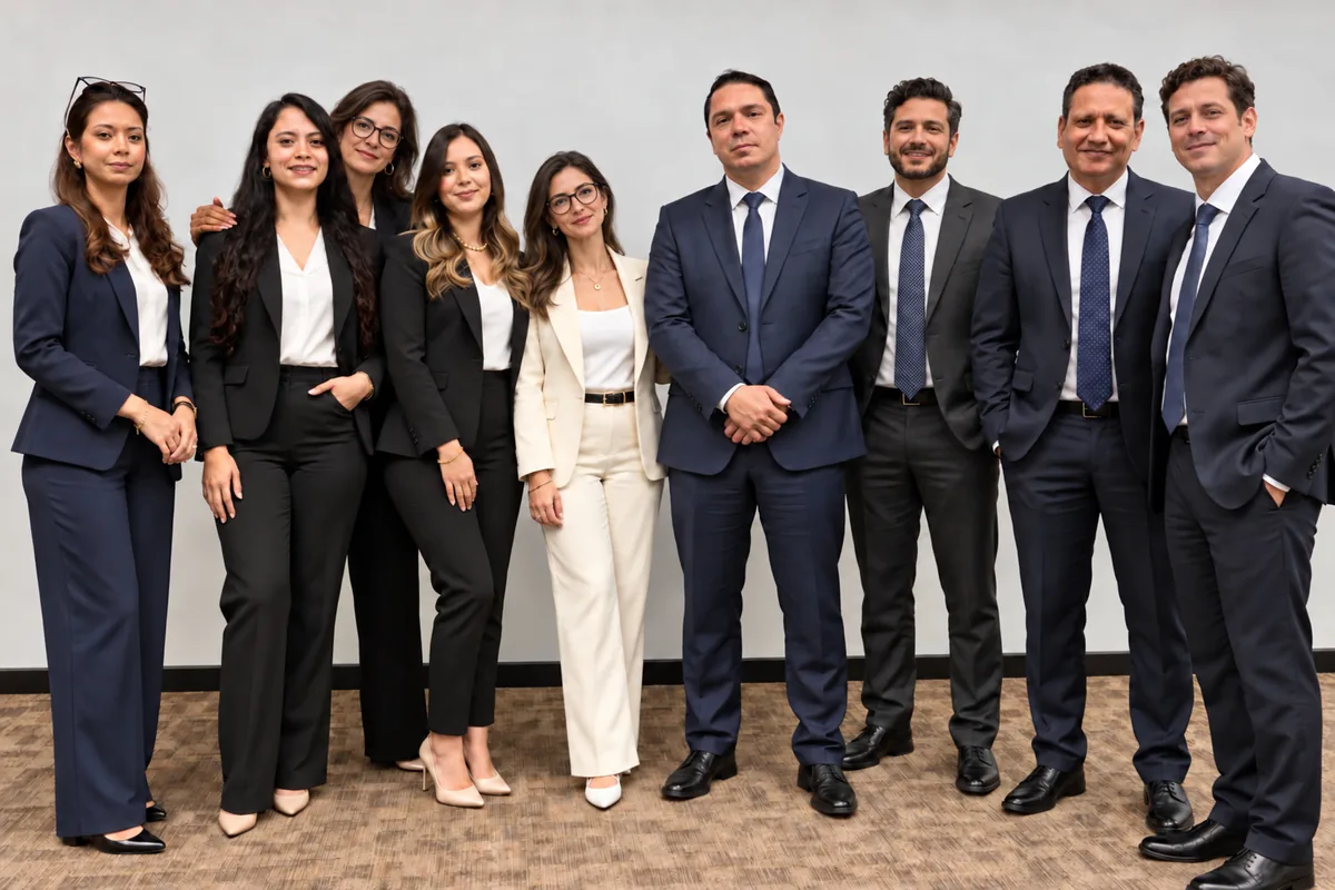 SERJES Abogados, retrato grupal editado